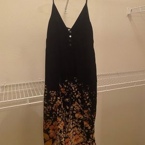Urban Outfitters Velvet Floral Dress